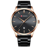 CURREN Stainless Steel Classic Men Business Quartz Wrist Watches