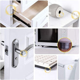 100 Pcs Self Adhesive Clear Cupboard Door Drawer Cabinet Door Bumpers