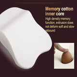 Car Lumbar & Head Support Memory Foam Back Cushion Set