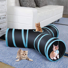 Collapsible Cat Pet Tunnel Tube Kitty Bored Peek Hole Toys