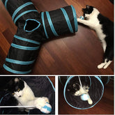 Collapsible Cat Pet Tunnel Tube Kitty Bored Peek Hole Toys