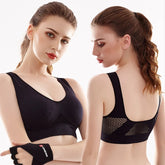 Comfort Air Bra Plus Size Fashion Hollow Mesh Breathable Underwear Sports Bra