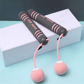 2 In 1 Ropeless and Corded Speed Skipping Jump Rope Indoor Outdoor