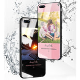 Customized Tempered Glass Phone Case Personalized Photo For iPhone