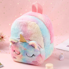Cute Unicorn Plush Backpack School Bags