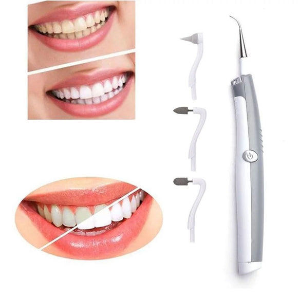Dental Ultrasonic Tooth Stain Eraser Plaque Remover Teeth Clean