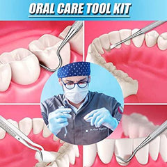 6pcs/set Dental Hygiene Examinations Kits Teeth Cleaning Tools