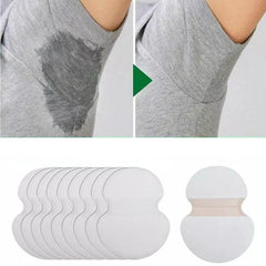 10pcs Disposable Summer Armpit Sweat Patches Antiperspirant Underarm Pads