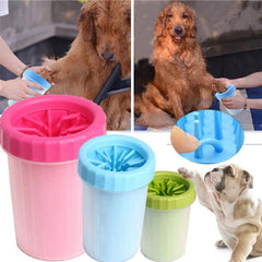 Dog Paw Feet Washer Cleaner Cleaning Brush Cups