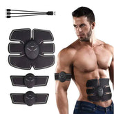 Electric Muscle EMS Stimulator Toner Trainer for ABS Abdomen Arms and Legs