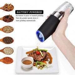 Electric Automatic Mill Pepper Salt Grinder LED Light