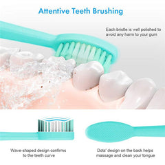 Electric Dental Calculus Plaque Remover Sonic Vibrition Teeth Cleaner