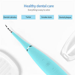 Electric Dental Calculus Plaque Remover Teeth Cleaner