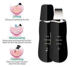 Electronial Ultrasonic Skin Scrubber Facial Pores Remover