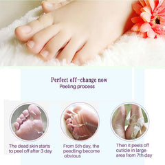 Exfoliating Peel Foot Mask Callus Hard Head Skin Remover