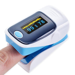 Finger Pulse Oximeter, Blood Oxygen Monitor with Heart Rate Monitor