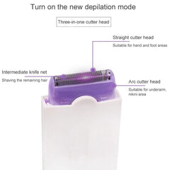 Epilator Facial Body Hair Remover Painless Shaving Instrument