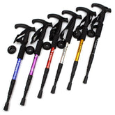Foldable Hiking Walking Stick Trekking Pole Alpenstock