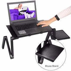 Folding Laptop Desk Stand Table Adjuable Angle and Height