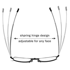 Folding Readers Compact Reading Glasses with Case