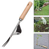 Garden Grass Metal Forks Hand Weeder Weeding Weed Remover Tool