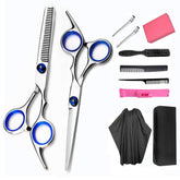 Hair Cutting Shears Hairdressing Scissors Kit for Barber Salon and Home