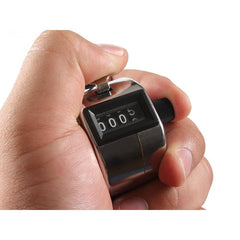 2pcs 4-Digits Hand Tally Counter Number Clicker