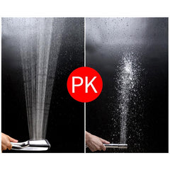 High Pressure Rainfall Shower Head Water-Saving 300-Hole Handheld Shower