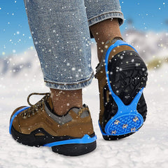 1 Pair Non-Slip Universal Gripper Spikes Shoes