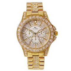 Bee Sister Luxury Crystal Rhinestone Stylish Women Quartz Wrist Watch