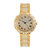 Bee Sister Luxury Crystal Rhinestone Stylish Women Quartz Wrist Watch
