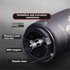 Magnetic Automatic Stainless Steel Push Down Beer Bottle Cap Opener