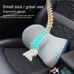 Memory Foam Lumbar Support Car Seat Waist Pillow