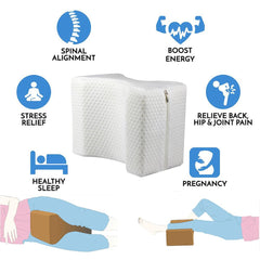 Memory Foam Orthopedic Knee Leg Pillow Bed Cushion