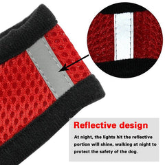 Mesh Harness with Padded Vest for Puppy and Cats