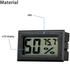 Mini Digital Electronic Temperature Humidity Meters Gauge Indoor Thermometer Hygrometer