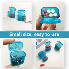 Monthly 31 compartments Day Pill Organizer Medicine Vitamin Holder Container