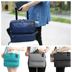 Multi-Compartment Travel Luggage Bag Shoulder Bag