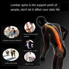 Multi-Level Back Stretching Massager Lumbar Back Support