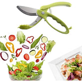 Herb Salad Vegetable Scissors Fruit Slicer Kitchen Gadgets