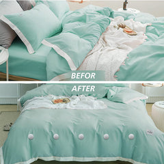 10pcs Mushroom Quilt Holder Bed Sheets Duvet Cover Clip