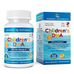 Nordic Naturals Children's DHA - Chewable 180 Softgels