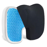 Orthopedic Cool Gel & Memory Foam Enhanced Seat Cushion