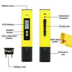 PH Meter LCD Digital Electric Tester Pen