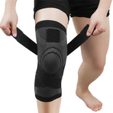 Knee Brace Knee Compression Sleeve Joint Support with Straps