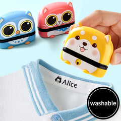 Custom Name Stamps Can Print Clothes, Sheets, Hats, Shoes and Other Textiles for Personalized Labelling