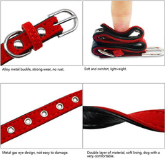 Personalized Small Dog Cat Puppy Kitty Soft Collar with Engraved Name Phone Number