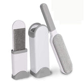 Pet Hair Fur Remover Brush Removal Tool Double Sided with Self Cleaning Base
