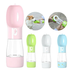 Portable Pet Dog Water Dispenser Bottle Feeder Bowl