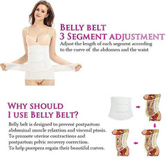 Post Belly Band Cotton Postpartum Recovery Belt